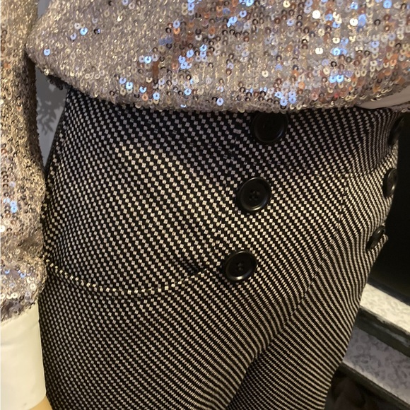 Stretch Pull Up slacks size X Small flared - Picture 5 of 9